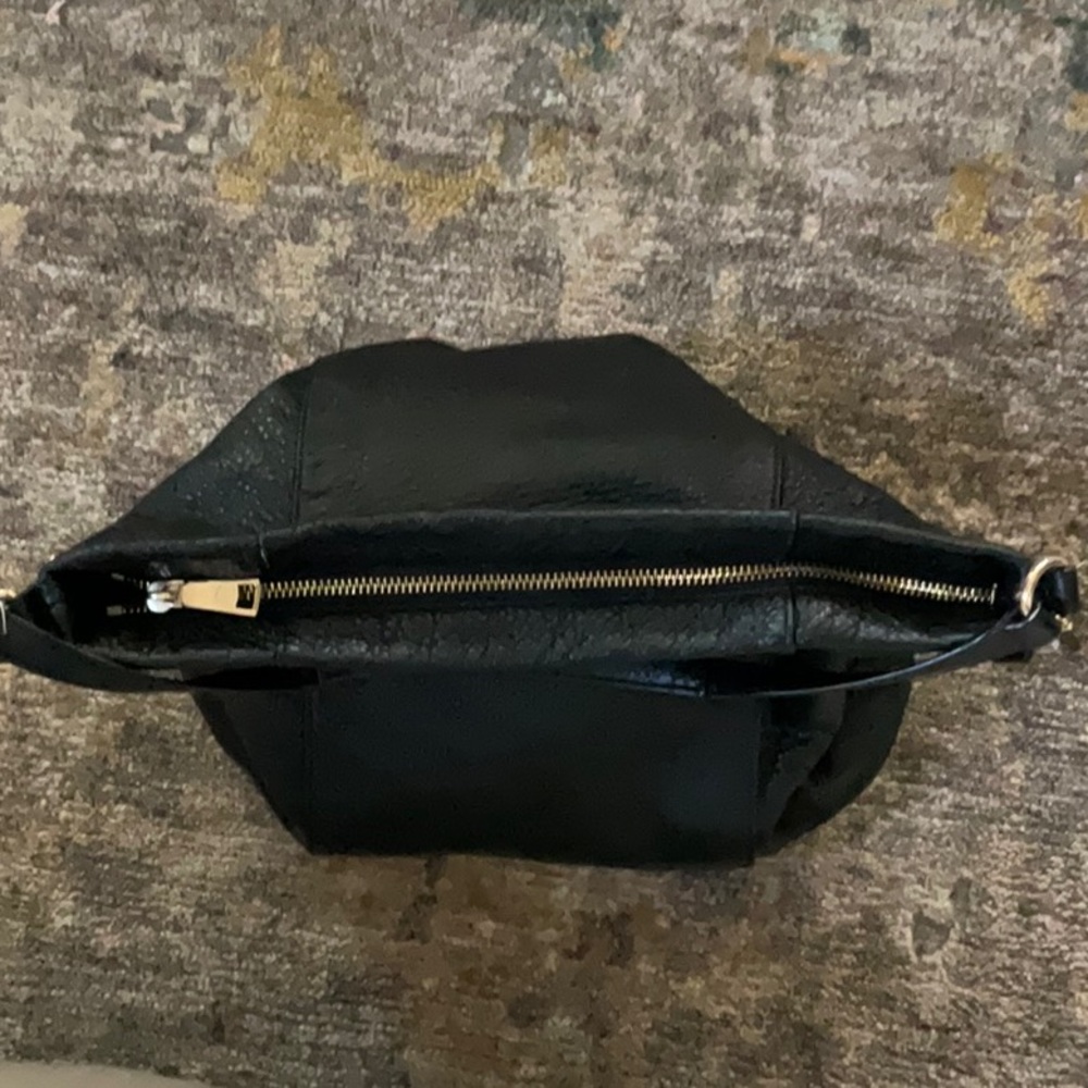 Coach Black Leather Shoulder Bag - Picture 7 of 9